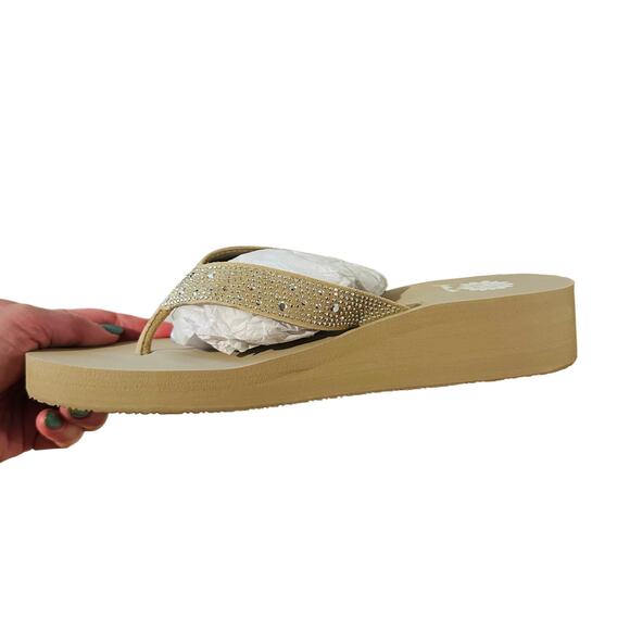 Yellow box - Africa Wedge Sandal - Size 11 - NEW - Picture 6 of 10